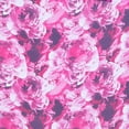 thumbnail image 2 of Zelouf Ellie Large Tonal Floral Print Hmc  , Sewing, DIY, Crafts Fabric by the Yard, Brilliant Pink, 7 Yard, 2 of 2