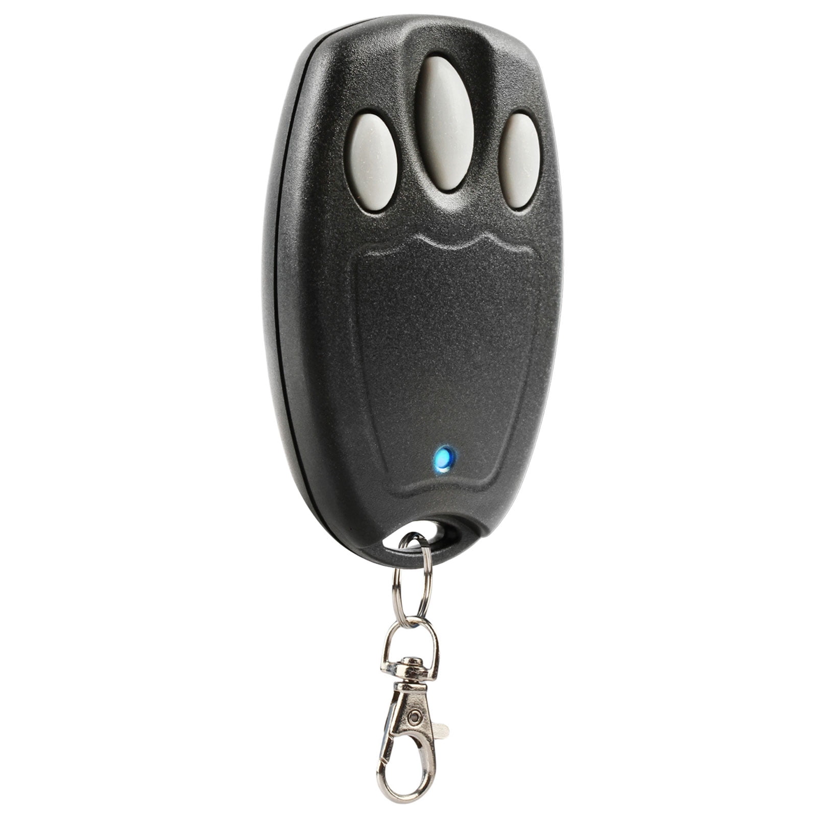 KeylessOption Replacement Keychain Remote Opener for Liftmaster 971LM, 972LM, 973LM, and Chamberlain 139.53681, 3 pack