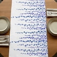 thumbnail image 5 of Table Runners 72 Inches Long Dress Scarves, Navy Blue Polka Dots Farmhouse Kitchen/Dining Table Runner, Coffee Tablerunners, Vintage Abstract Art Watercolor 14x72 Inch, 5 of 9