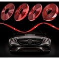 thumbnail image 7 of 25Foot Chrome Red Automotive Trim Molding Strip - 1/4"(6mm) Cars Body Side Red Moulding Trim Strips(Self Adhesive) for Motor/Truck/RV Door Window Bumper Scratch-Proof/Chrome Red, 7 of 7