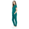 thumbnail image 4 of Dagacci Medical Uniform 4-Way Stretch Jogger Unisex Scrub Set, 4 of 5