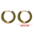 thumbnail image 2 of Fwttom Hoop Earrings Temperament Fashion Versatile High-End Earrings Spring Small and Fresh, 2 of 2
