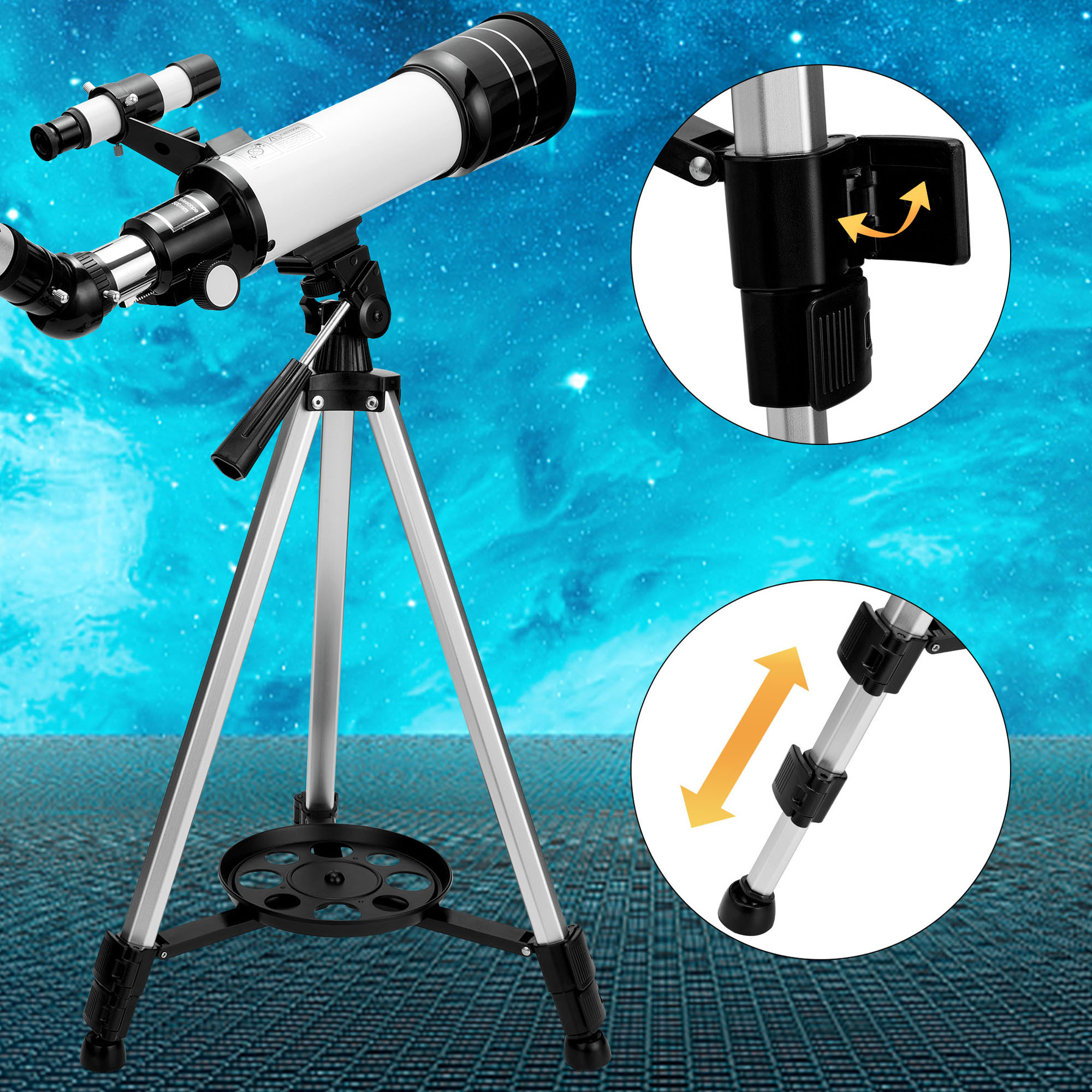 SAYFUT HD Telescope, 70mm Aperture, Telescopes for Adults, Telescope