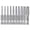 10pcs TT8 to TT45, variant on 10Pcs Blossom Head Screwdriver Bit Set Security Screwdriver Tool 50mm Bit 1/4inch Hexagonal