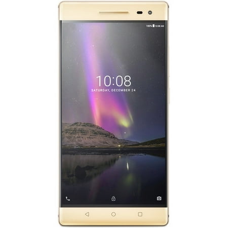 Used Lenovo Phab 2 Pro 6.4" 4GB 64GB Android 6.0 Dual-Sim 4G LTE Smartphone - Gold