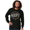 thumbnail image 4 of Basketball Hoops Jock Ball All Day Men's Long Sleeve Tee T Shirt Brisco Brands S, 4 of 6