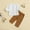 Brown, variant on TAIAOJING Baby Girl Boy Clothes Spring Summer Floral Cotton Short Sleeve Tshirt Long Pants Clothes Outfits 18-24 Months