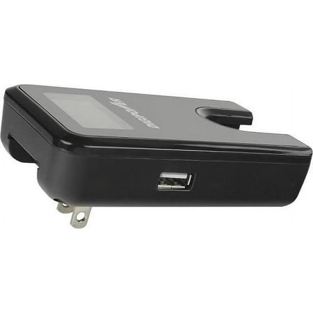 Digipower - RF-TC-55S Travel Charger for most Sony Digital Cameras - Black
