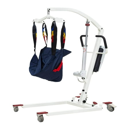 ZiiLIF New Patient Lift, Foldable and Portable, Powered with an Electric Actuator by MOTECK, Comes with a Full Size Sling, Easy Setup and Operation, Ships from Columbus, Ohio.