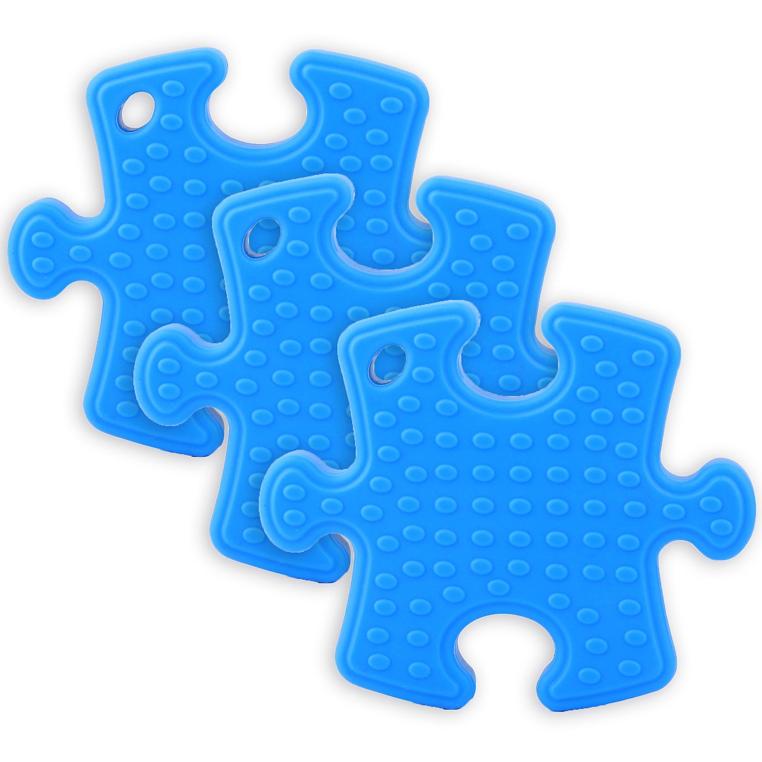 Puzzle Piece Teether Pack of 3