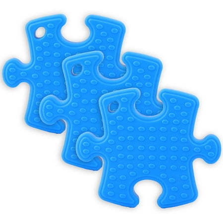 Puzzle Piece Teether Pack of 3
