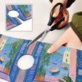 thumbnail image 6 of Yayeee Faucet Mat for Kitchen Sink 14.7" Diatomite Long Splash Guard Pad, Purple Window, 6 of 7