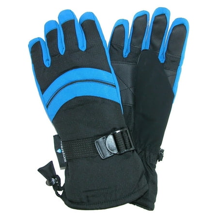 Grand Sierra Boy's 8-12 Waterproof Snowboard Glove with Adjustable Strap