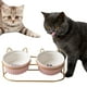 thumbnail image 4 of Comedero doble para gatos Yuyangstore Soporte elevado para comederos para gatos oro, 4 of 8