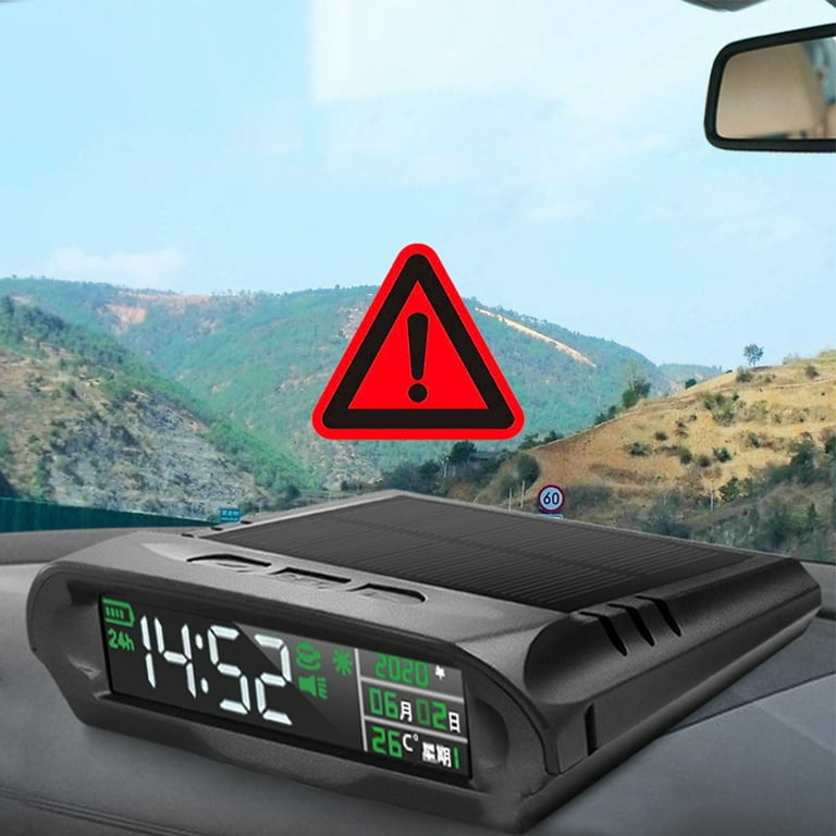 Buy Speegital Car Head Up Display with Holder, Car HUD, USB, Universal  Digital Speedometer, Time