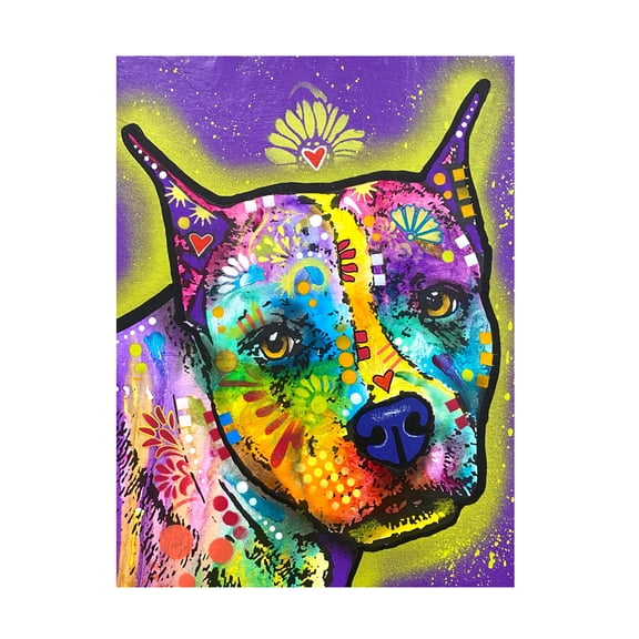 Canvas Wall Art - Dean Russo 'I Got That Sparkly Soul' Wall Art for Living Room, Bedroom, or Office Décor by Trademark Fine Art - 14 x 19 Inches