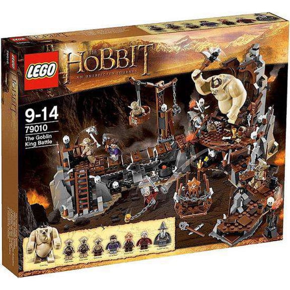 Pre-Owned The Hobbit The Goblin King Battle Set LEGO 79010
