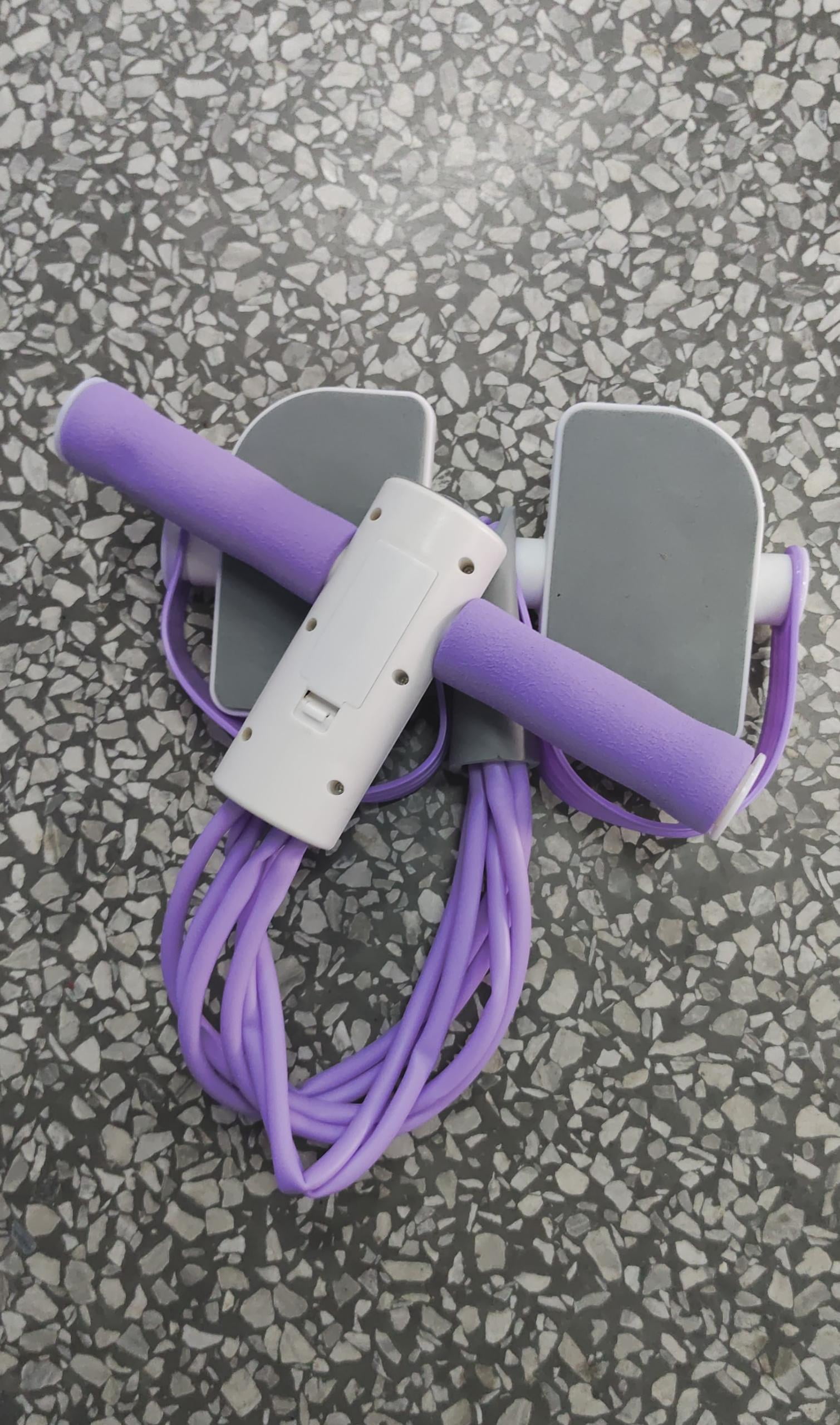 Upgrade Foot Pedal Resistance Bands with Handles, Women Exercise Bands for Multifunction Fitness Equipment With LED Counting, Core, ABS, Thigh , Arms, Pilates, Strength, Equipment for Home Workout