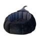 thumbnail image 4 of Cama para gatos de interior con forma de calabaza, suave, antideslizante negro, 4 of 9