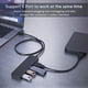 thumbnail image 3 of 2- USB 3.0 4-Port USB Hub USB Splitter USB Expander for Laptop, Flash Drive, 3 of 8