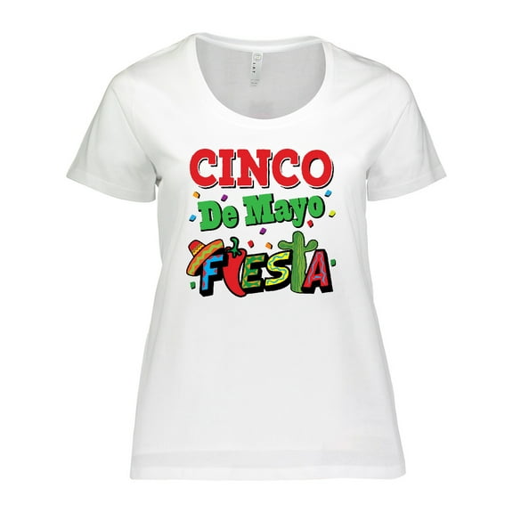 Inktastic Cinco De Mayo Fiesta Party Women's Plus Size T-Shirt