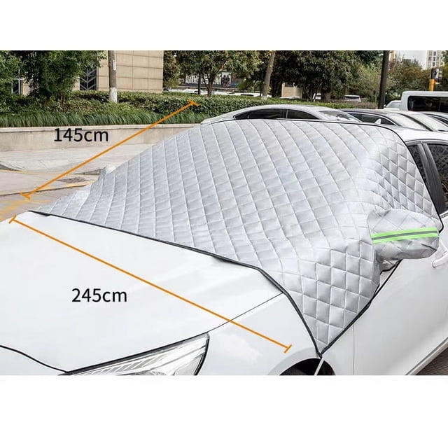 Parabrisas delantero magnético para coche, parasol, parasol engrosado, resistente a las heladas, ropa anticongelante para coche