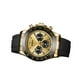 thumbnail image 3 of Reloj de pulsera analógico para hombre, con carcasa de acero y correa de silicona, esfera de 40 mm de diámetro, ideal para aniversario de padre y, 3 of 8