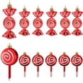 thumbnail image 3 of Decoraciones navideñas para el hogar, 6 unidades por lote, piruletas enchapadas, dulces, carámbanos en caja, adornos para árboles de Navidad, Año Nuevo 2023, 3 of 4
