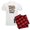 With Red Plaid Pant, variant on CafePress - Shi Tzu Dad Men's Light Pajamas - Men's Light Loose Fit Cotton Pajama Set