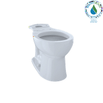 TOTO C243EF#01 Entrada Universal Height Round Toilet Bowl