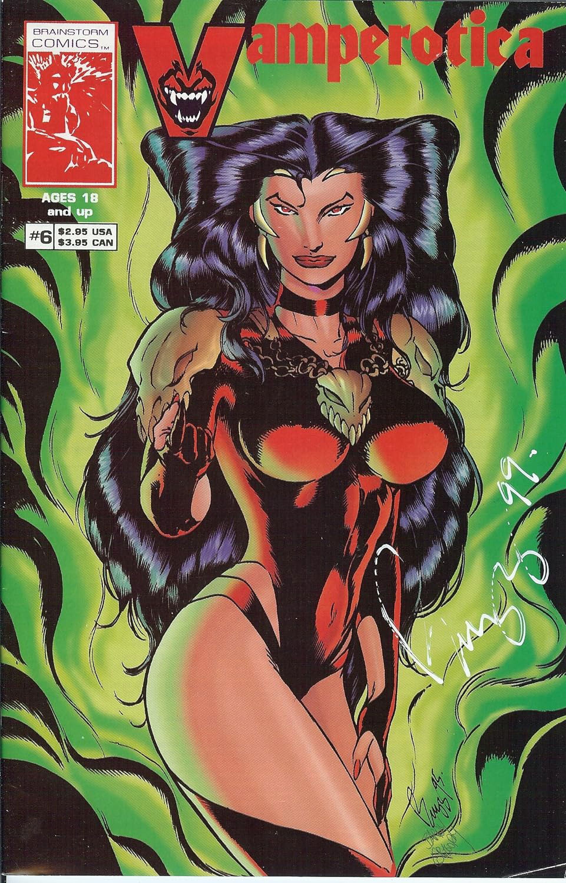 Vamperotica #6 NM Signed by Buzz