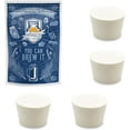 thumbnail image 1 of Fermentation Rubber Stoppers Solid Bungs - #7 Rubber Stopper - 4 Pack, 1 of 6