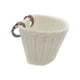 thumbnail image 5 of Cesta de mimbre Zulema para bicicleta manillar impermeable tejido a mano ajustable blanco, 5 of 8