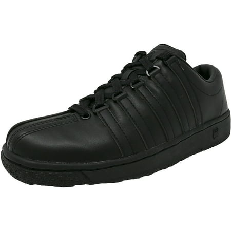 K-Swiss Men's Classic Luxury Edition Black / Leather Fashion Sneaker -