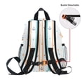 thumbnail image 5 of FORMRS Kids School Backpack with Front Zippered Pocket 12" Student Travel Daypack, Cute Nautical Pattern, 5 of 6