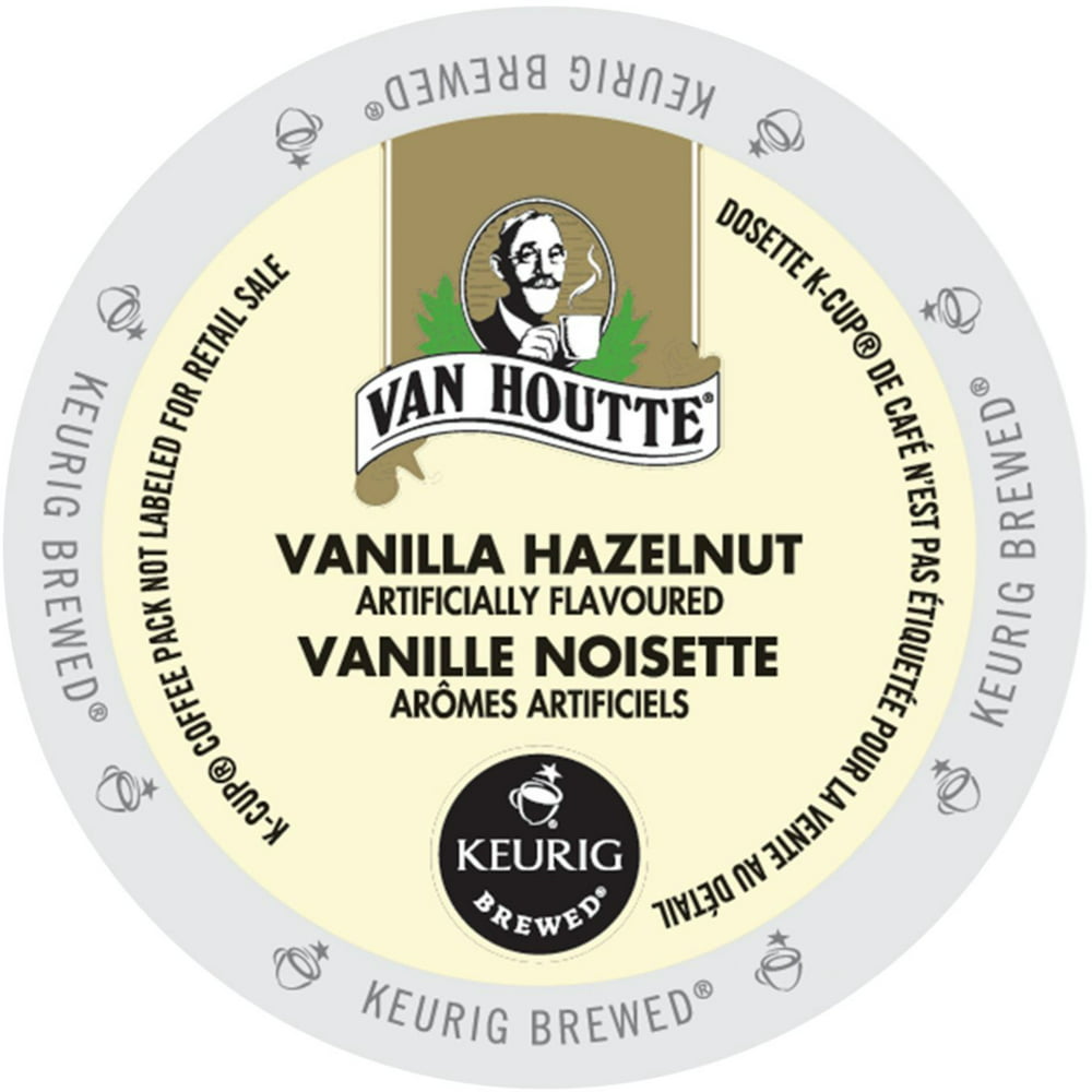 Van Houtte Vanilla Hazelnut Coffee, K-Cup Portion Pack for Keurig ...