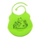 thumbnail image 5 of Babero suave para niños , babero de silicona para bebés, babero pequeño para Hipopótamo_verde, 5 of 7
