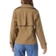 thumbnail image 3 of Abrigo Trench INSPIRE CHIC para mujer, abrigo corto de doble botonadura con solapa con muesca, 3 of 6