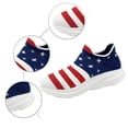 thumbnail image 6 of KANG Fashion Women's US Flag Print Mesh Sneakers | Unisex Breathable Running Shoes Couples Style Casual Walking Shoes Sizes 36-45 Multicolour 38, 6 of 9
