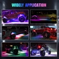 thumbnail image 4 of Xingzhi Wide Application Car Underglow Lamp Waterproof Low Power Consumption Shock-proof One drag eight 1Set, 4 of 6