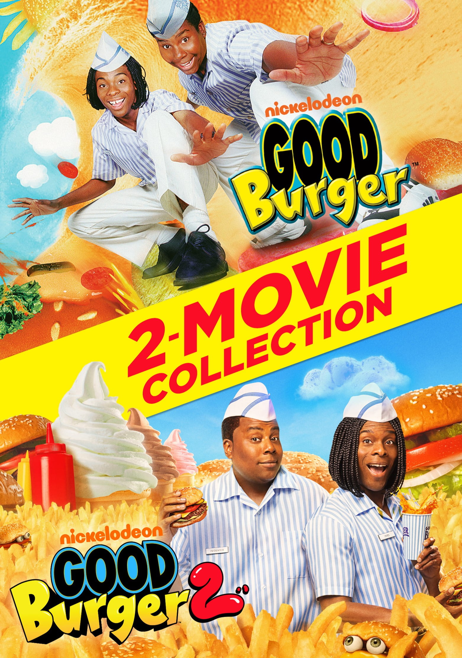 Paramount Good Burger 2 Movie Collection DVD with Original Films