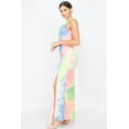 thumbnail image 2 of Tie-dye Ruffled Ribbed Maxi Dress L, 2 of 4
