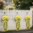 thumbnail image 7 of Artificial Hanging Plants Pothos & Ivy Vine, Faux Eucalyptus Greenery, UV-Resistant Yellow Leaves, Indoor & Outdoor Wall, Garden, Wedding, Table Decor – 85 cm, 7 of 7