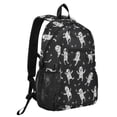 thumbnail image 2 of JIALIOU 14" Laptop Backpack Waterproof Airline Approved Stylish Casual Daypack for Travel Business College Work, Cartoon Mummy Dance, 2 of 8