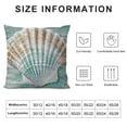thumbnail image 5 of Qinduosi Pieces Pillow Covers Inch Nautical Summer Sea Theme Cushion Covers Starfish Throw Pillow Cases for Home Bed Decoration, 5 of 5