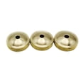thumbnail image 4 of Milaget 3 Pieces Alto and Tenor Horn Valve Caps Long Term Use Brass Instrument Parts Bottom Caps, 4 of 9