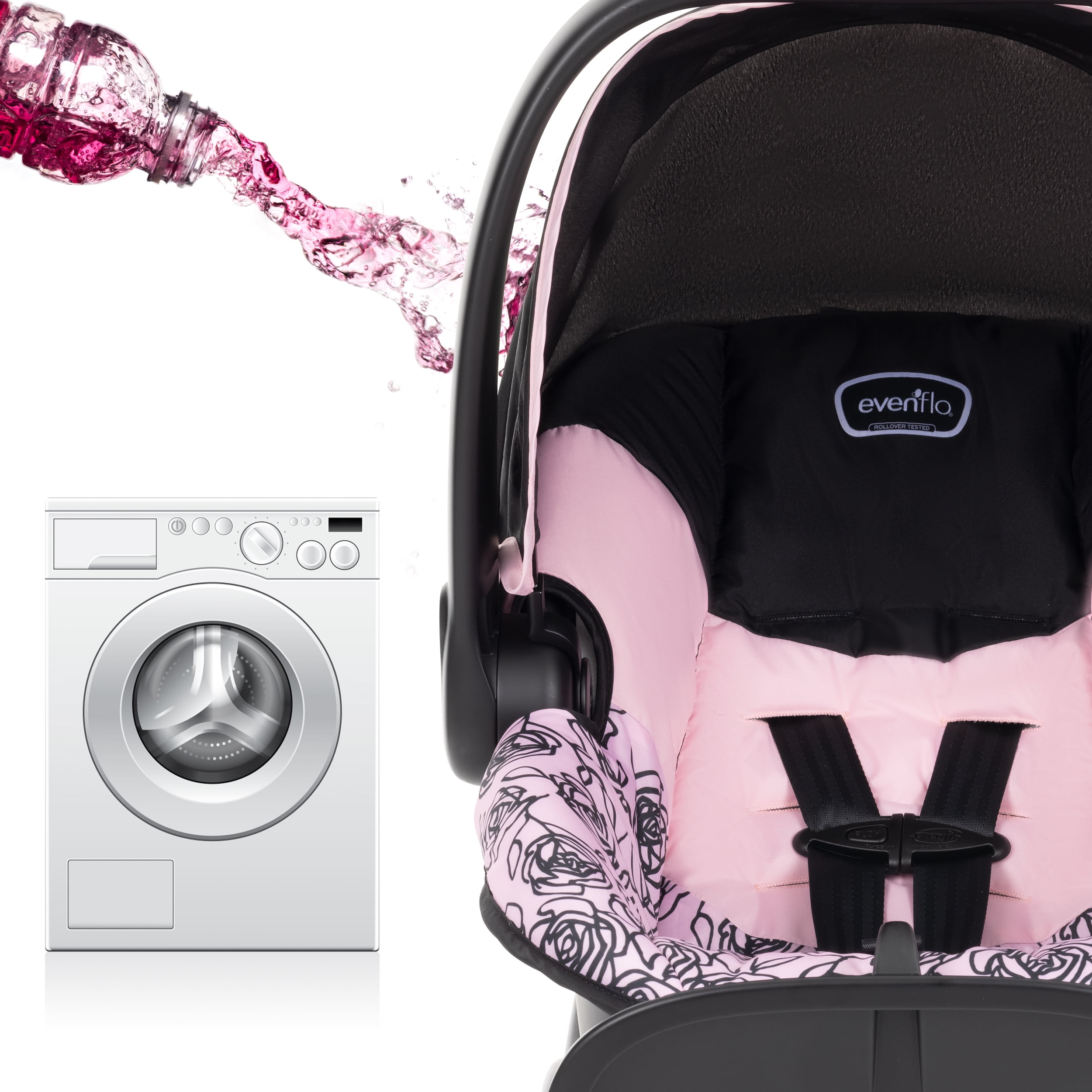 NurtureMax Infant Car Seat (Lennon Pink)