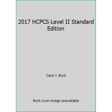 2017 HCPCS Level II Standard Edition [Paperback - Used]