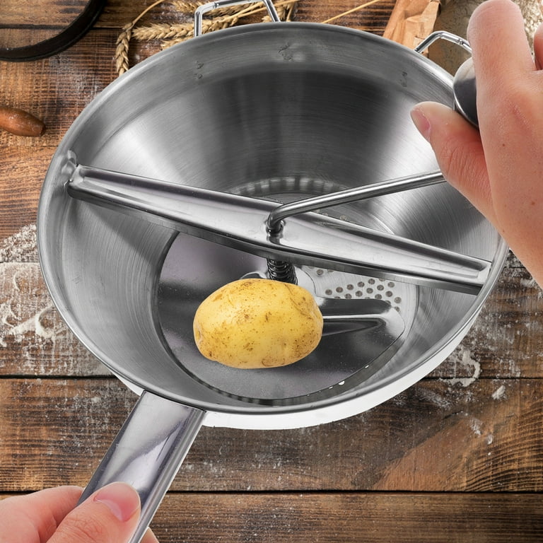 1pc Manual Potato Masher, Potato Ricer, Stainless Steel Masher For