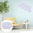 thumbnail image 3 of 12 Pcs Message Board Felt Hexagon Wall Board Self-adhesive Wall Memo Board, 3 of 6
